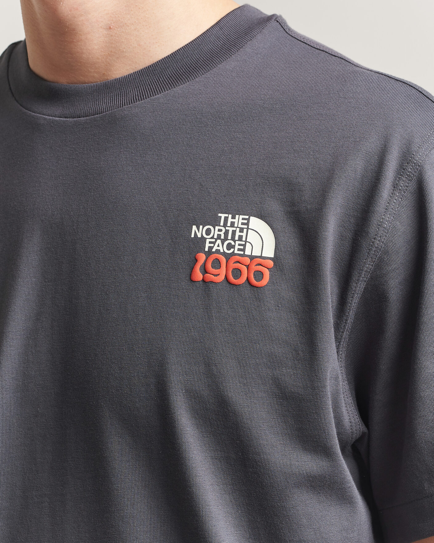Mies | T-paidat | The North Face | 1966 Printed T-Shirt Anthracite Grey