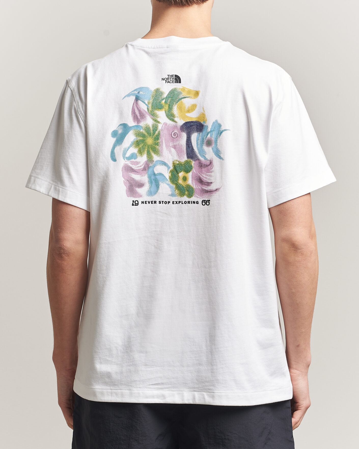Mies | T-paidat | The North Face | 1966 Printed T-Shirt White