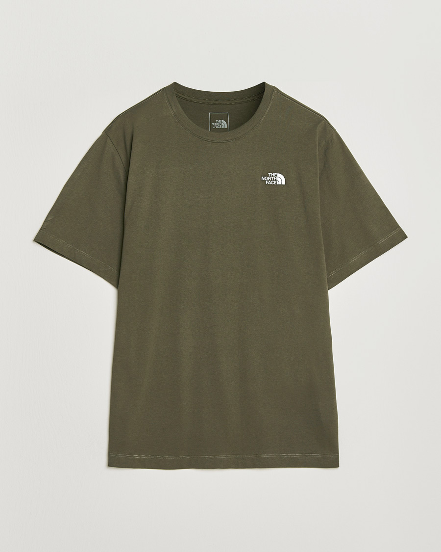 Mies | T-paidat | The North Face | Evolution Simple Dome T-Shirt New Taupe Green