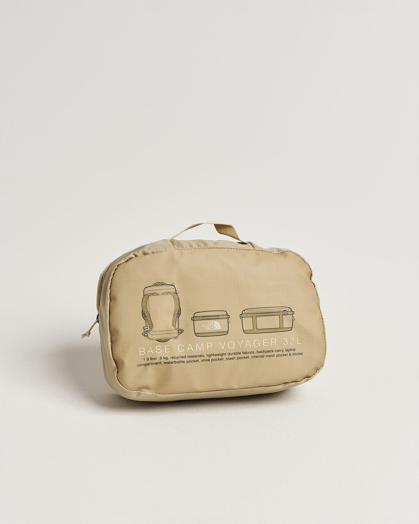 Mies | Laukut | The North Face | Base Camp Voyager Duffel 32 Khaki Stone