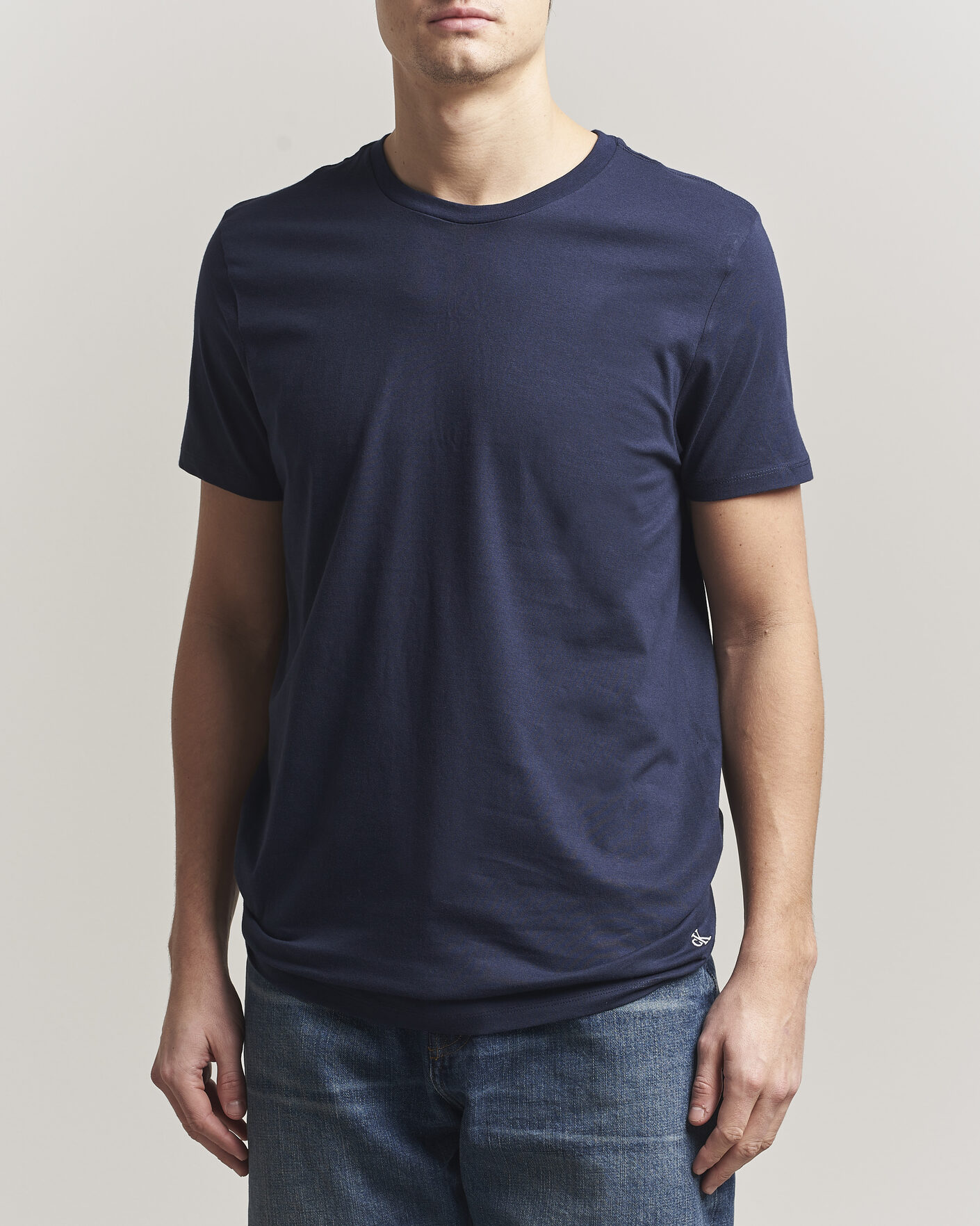 Mies | T-paidat | Calvin Klein | 3-Pack Cotton Crew Neck T-Shirt Navy/Red/Blue
