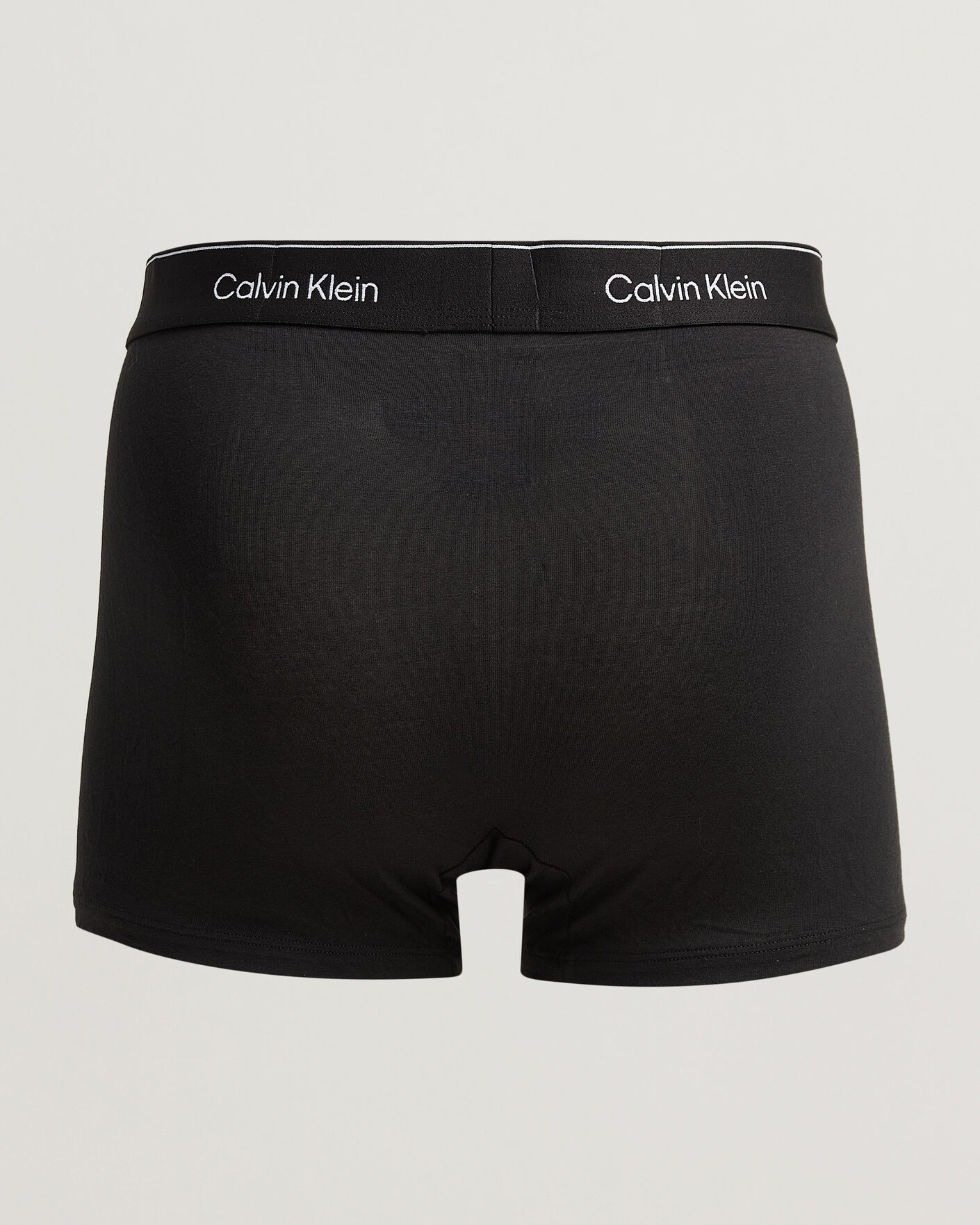 Mies | Alusvaatteet | Calvin Klein | 3-Pack Icon Cotton Stretch Relaxed Trunk Black