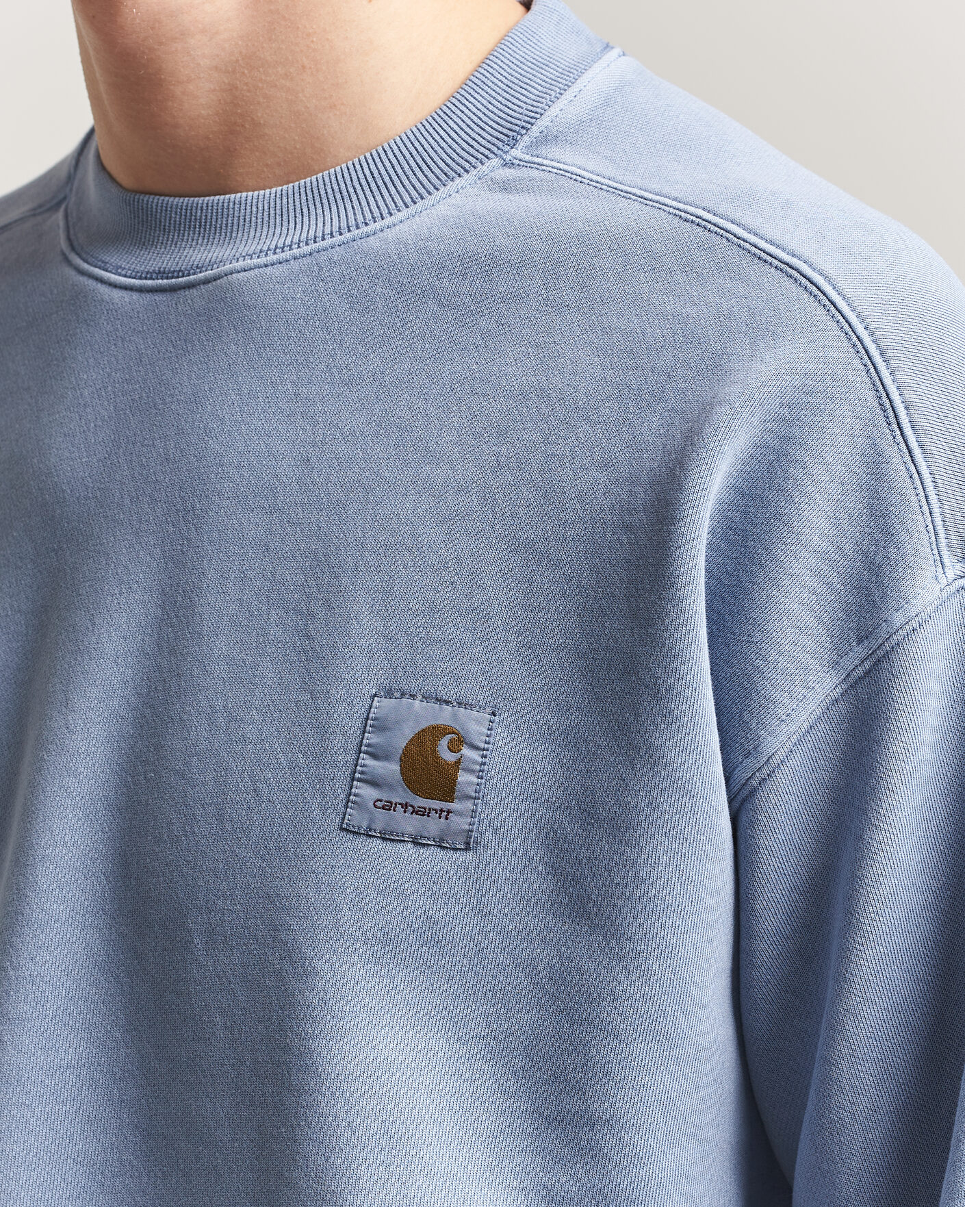 Mies | Puserot | Carhartt WIP | Nelson Sweatshirt Gentle Blue