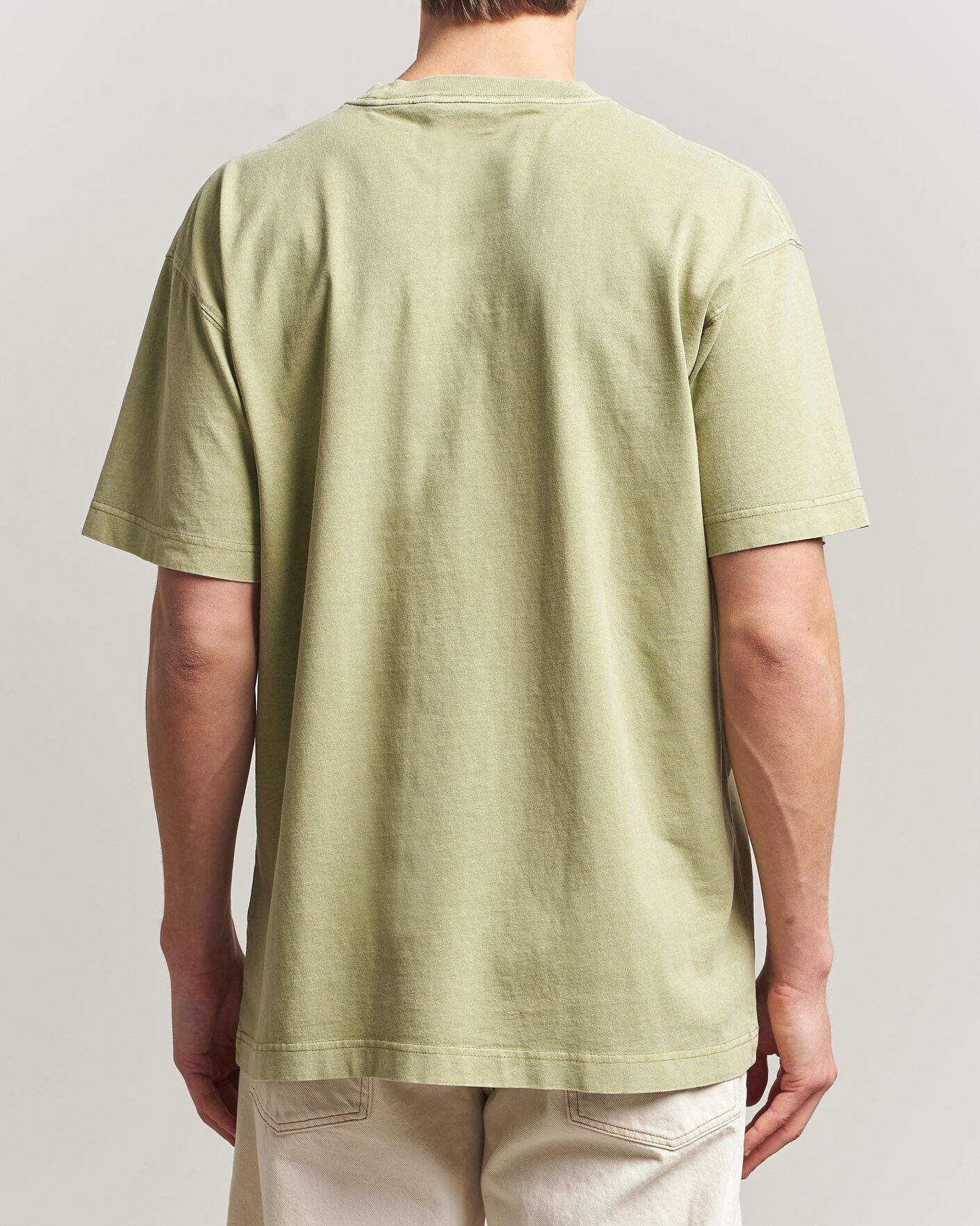 Mies | T-paidat | Carhartt WIP | Nelson Cotton T-Shirt Gentle Green