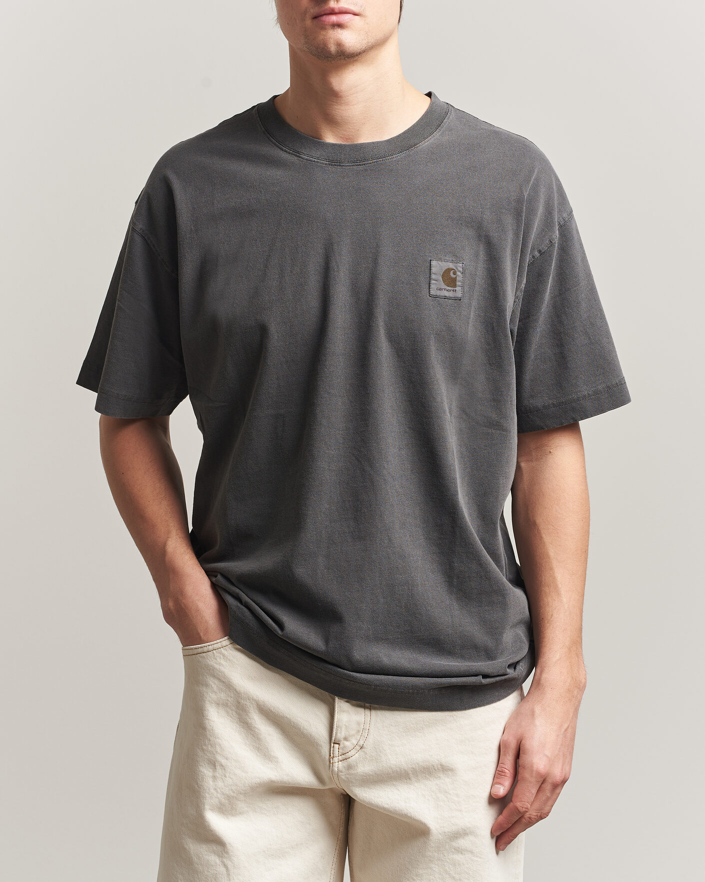 Mies | T-paidat | Carhartt WIP | Nelson Cotton T-Shirt Black