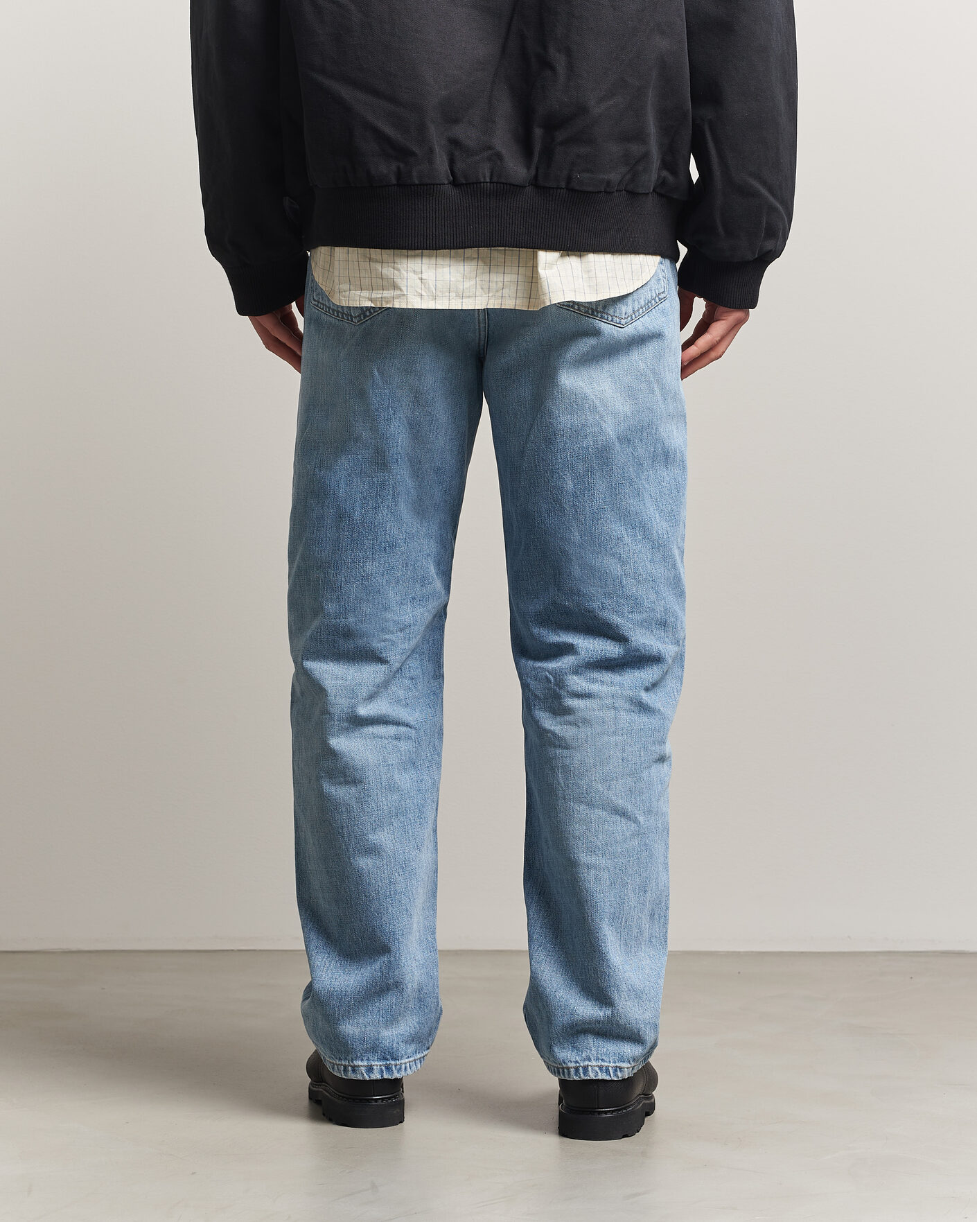 Mies | Kauluspaidat | Carhartt WIP | Aaron Pant Smith Denim Burst Washed
