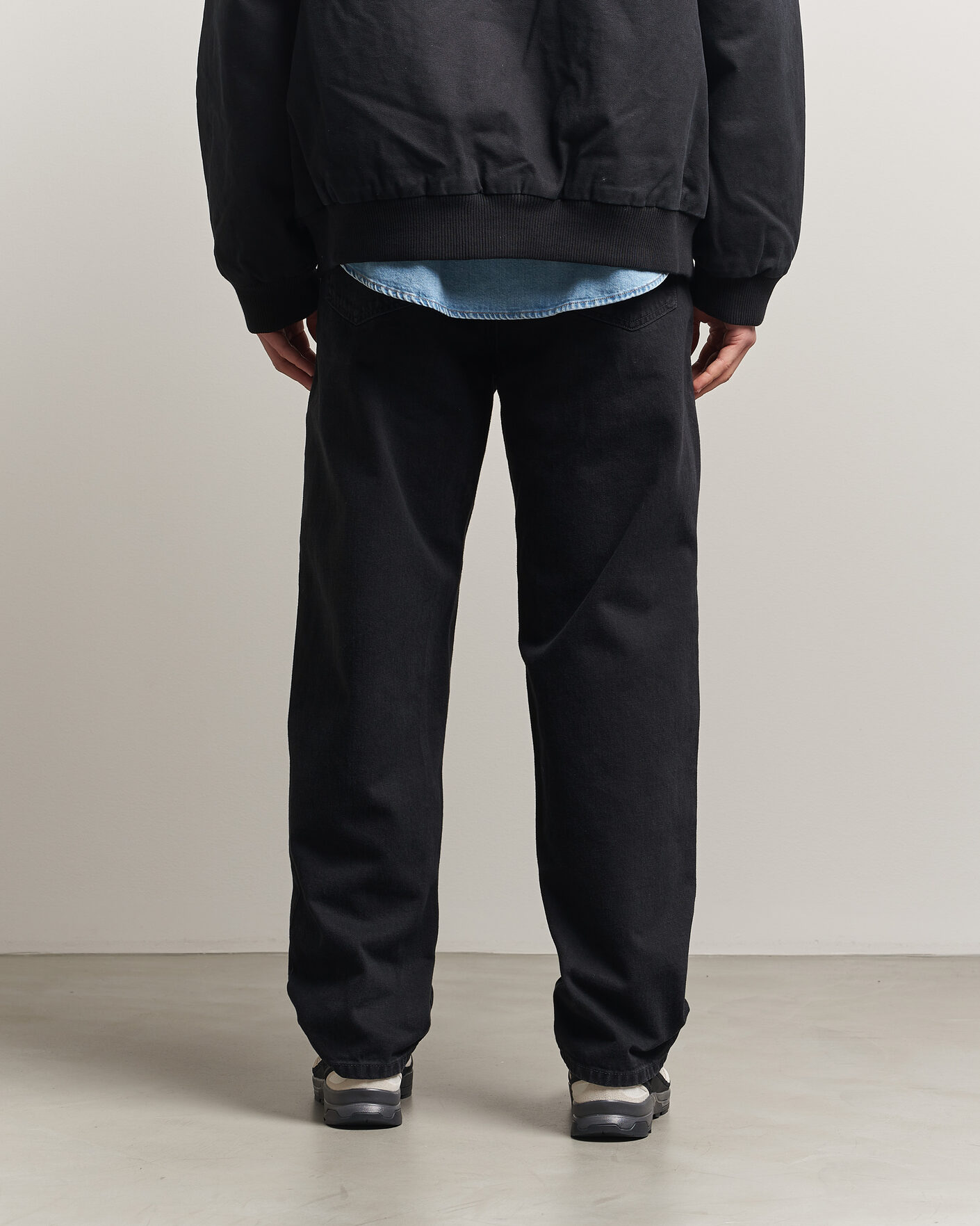 Mies | Kauluspaidat | Carhartt WIP | Aaron Pant Smith Denim Grey Stone Wash