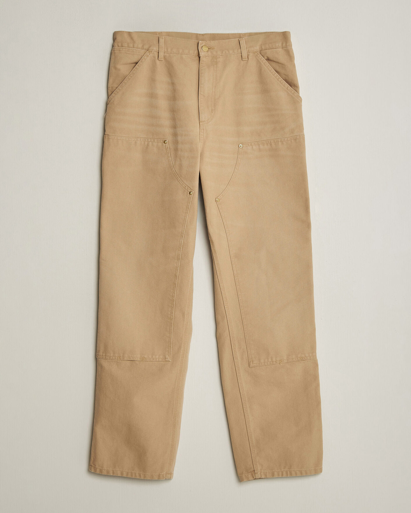 Mies | Housut | Carhartt WIP | Double Knee Pants Dusty Age Brown