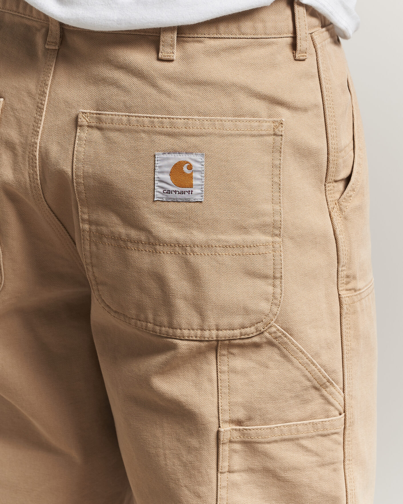 Mies | Housut | Carhartt WIP | Double Knee Pants Dusty Age Brown