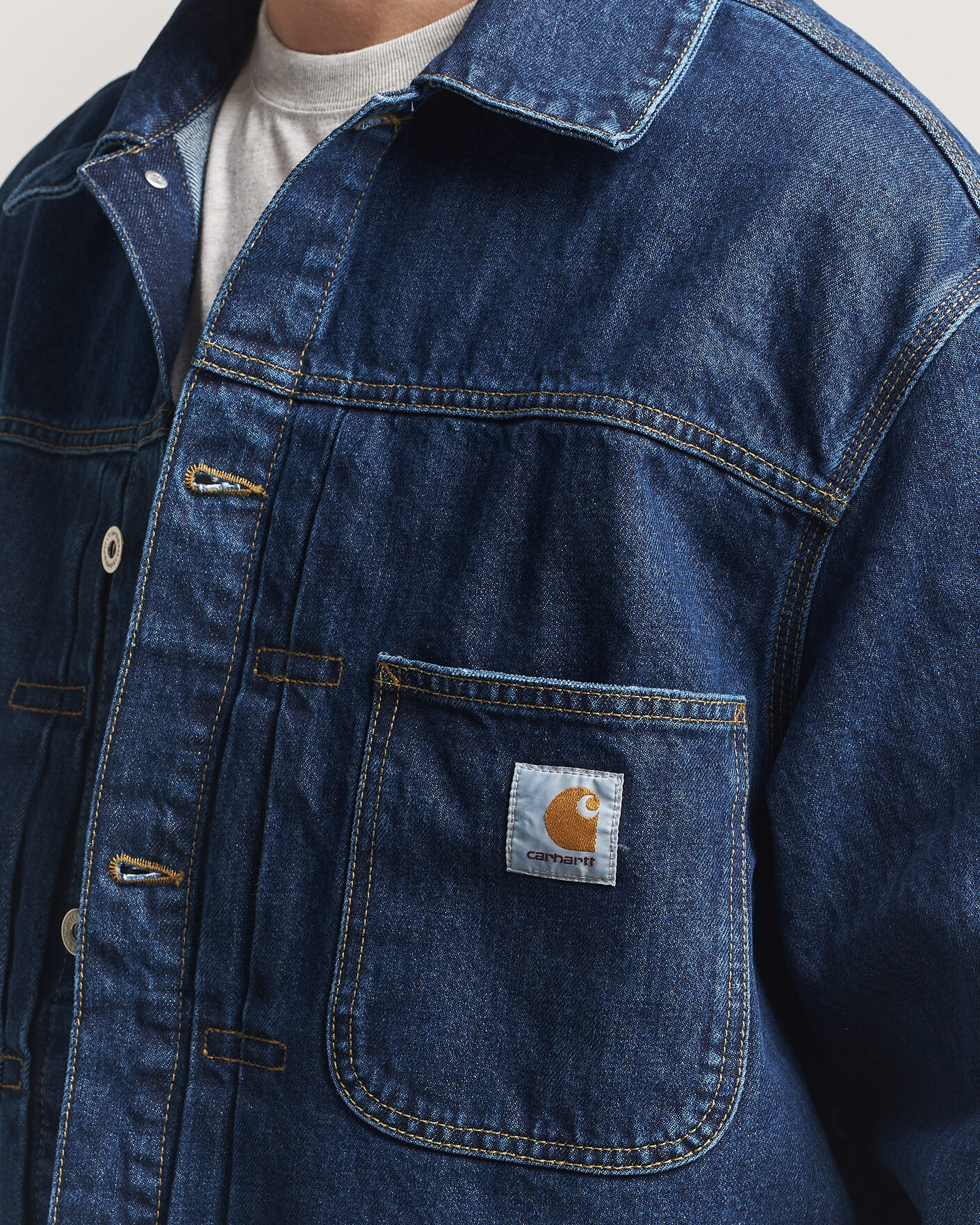 Mies | Takit | Carhartt WIP | Belmar Denim Jacket Blue Stone Wash