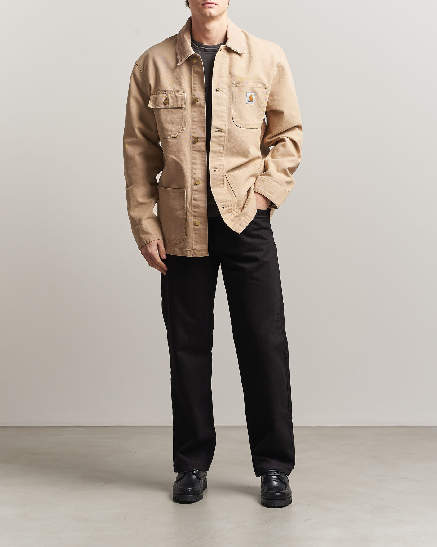 Mies | Takit | Carhartt WIP | Michigan Coat Dusty Age Brown