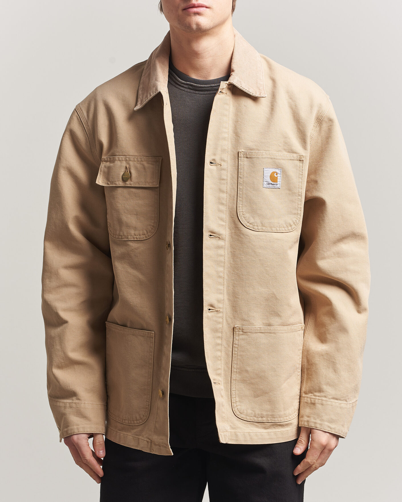 Mies | Takit | Carhartt WIP | Michigan Coat Dusty Age Brown