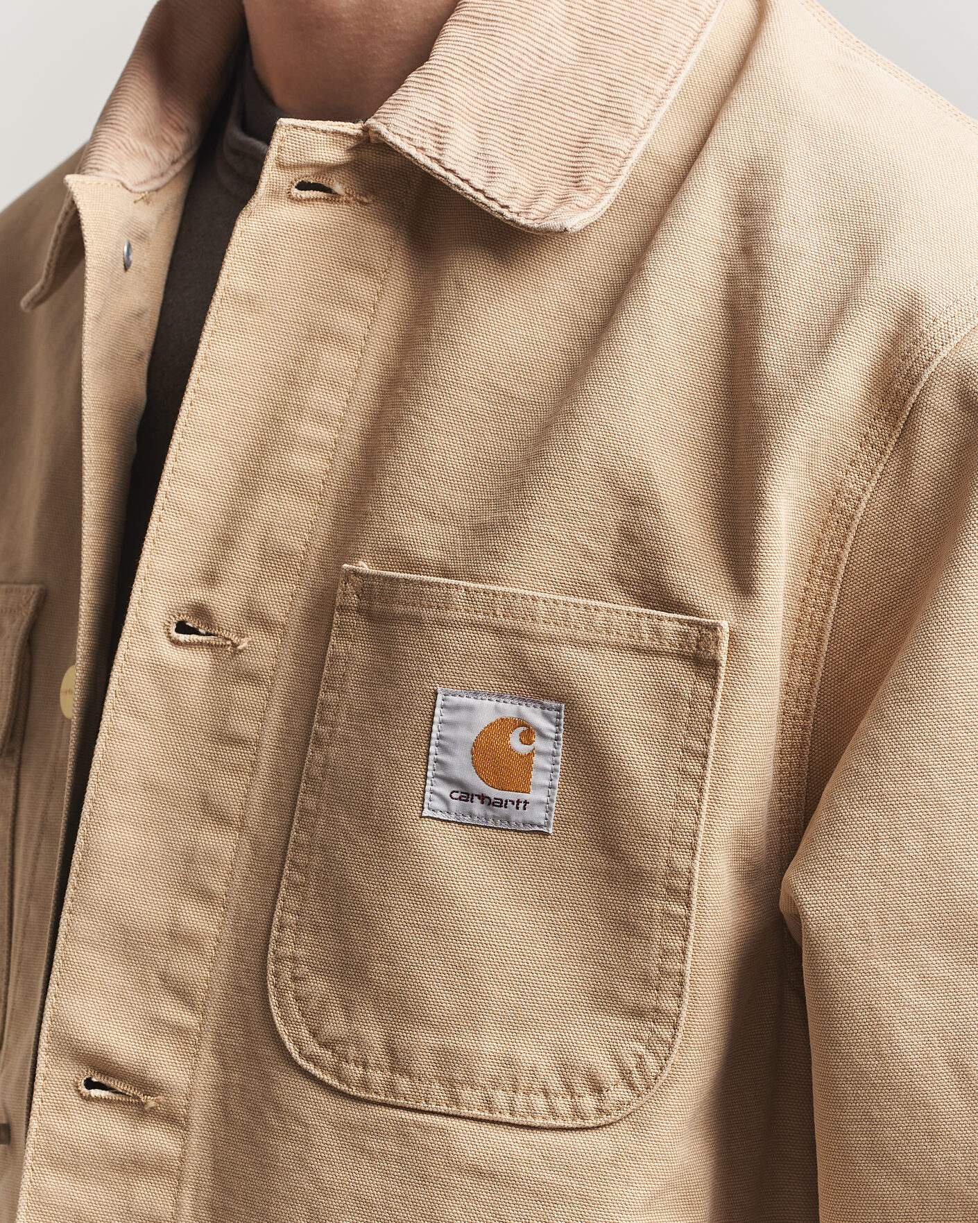 Mies | Takit | Carhartt WIP | Michigan Coat Dusty Age Brown