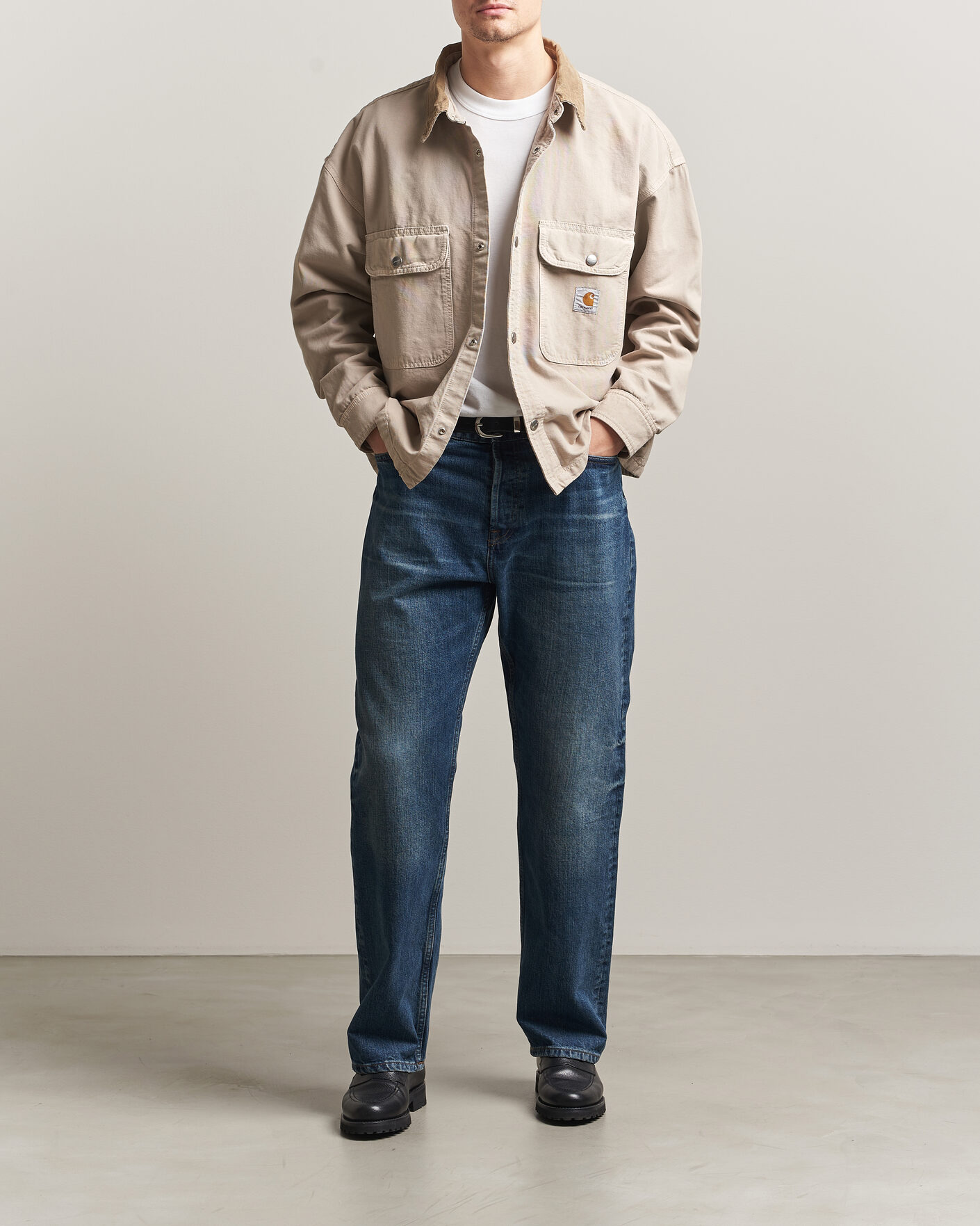 Mies | Takit | Carhartt WIP | Prescott Shirt Jacket Beige