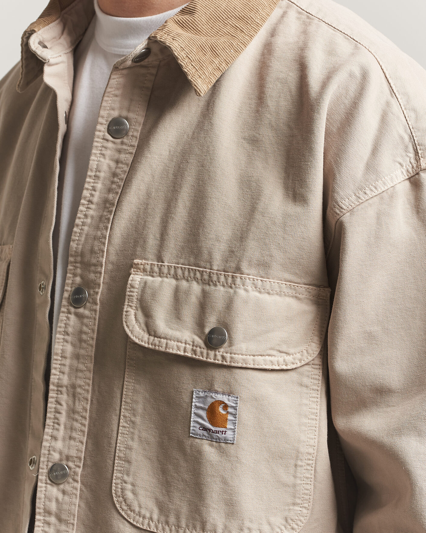 Mies | Takit | Carhartt WIP | Prescott Shirt Jacket Beige