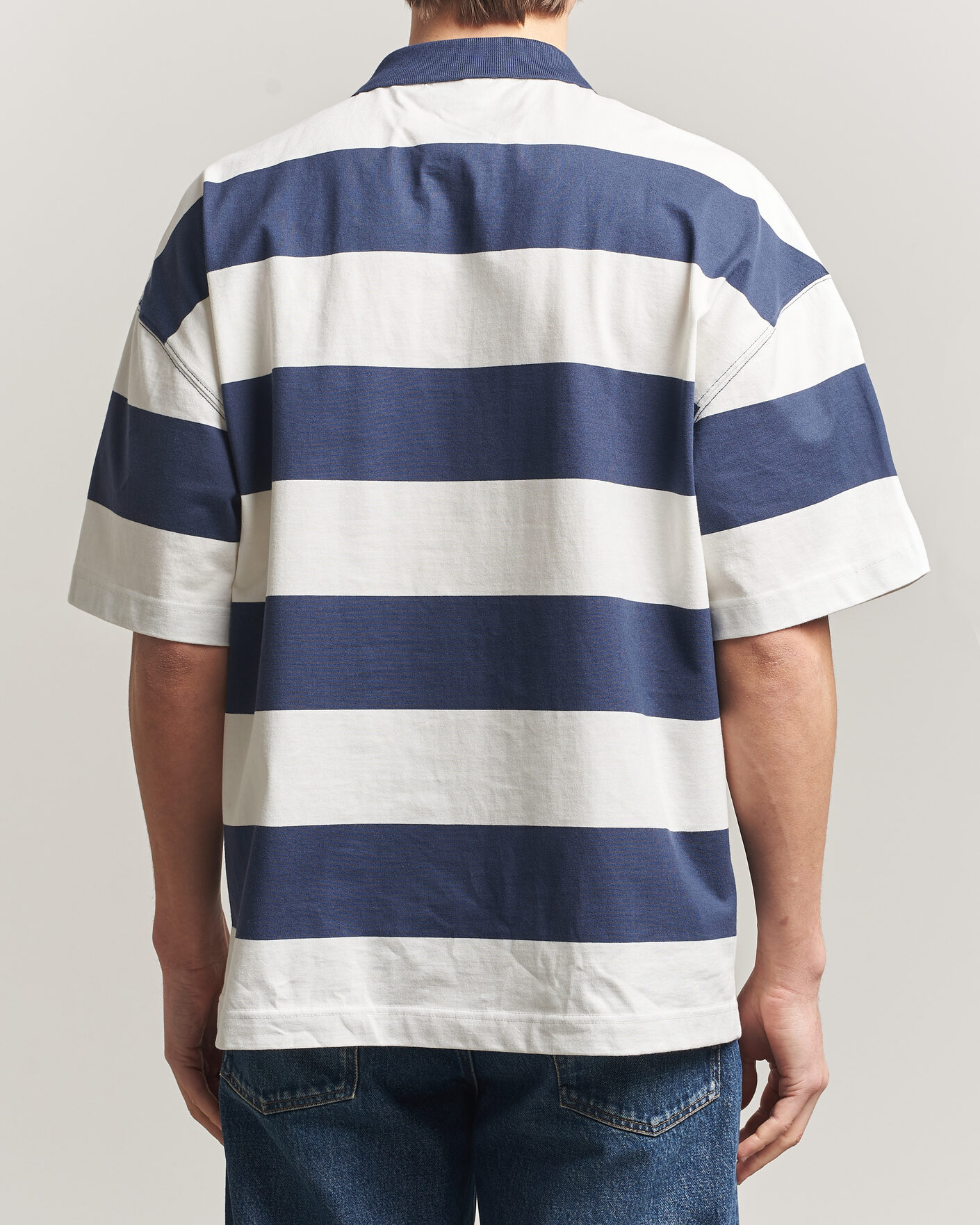 Mies | Pikeet | Carhartt WIP | Delrey Polo Blue Stripe