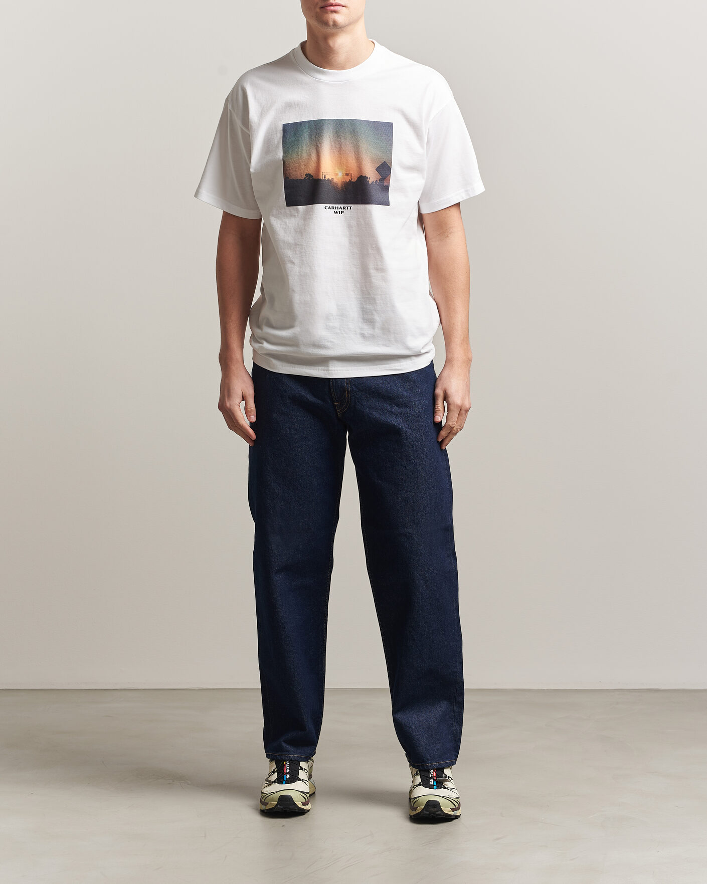 Mies | T-paidat | Carhartt WIP | Warm Vievs T-Shirt White