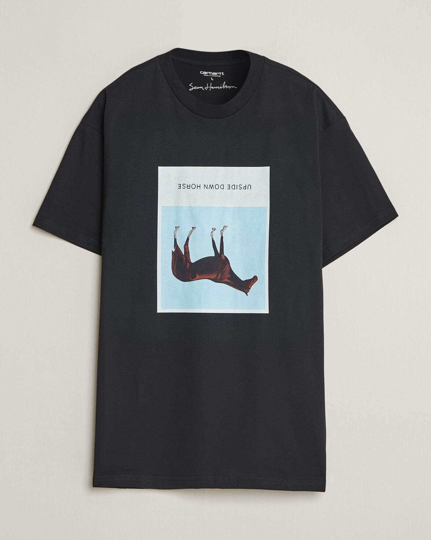 Mies | T-paidat | Carhartt WIP | Sean Hamilton 02 T-Shirt Black