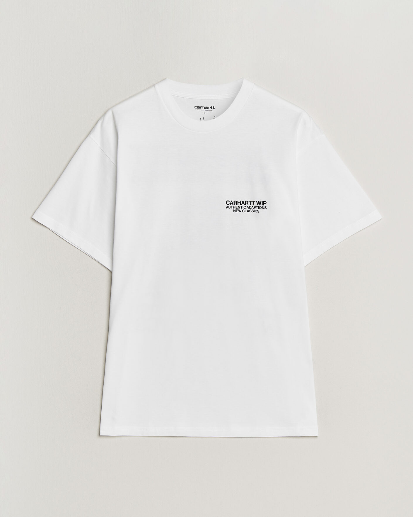 Mies | T-paidat | Carhartt WIP | Sean Hamilton 03 T-Shirt White