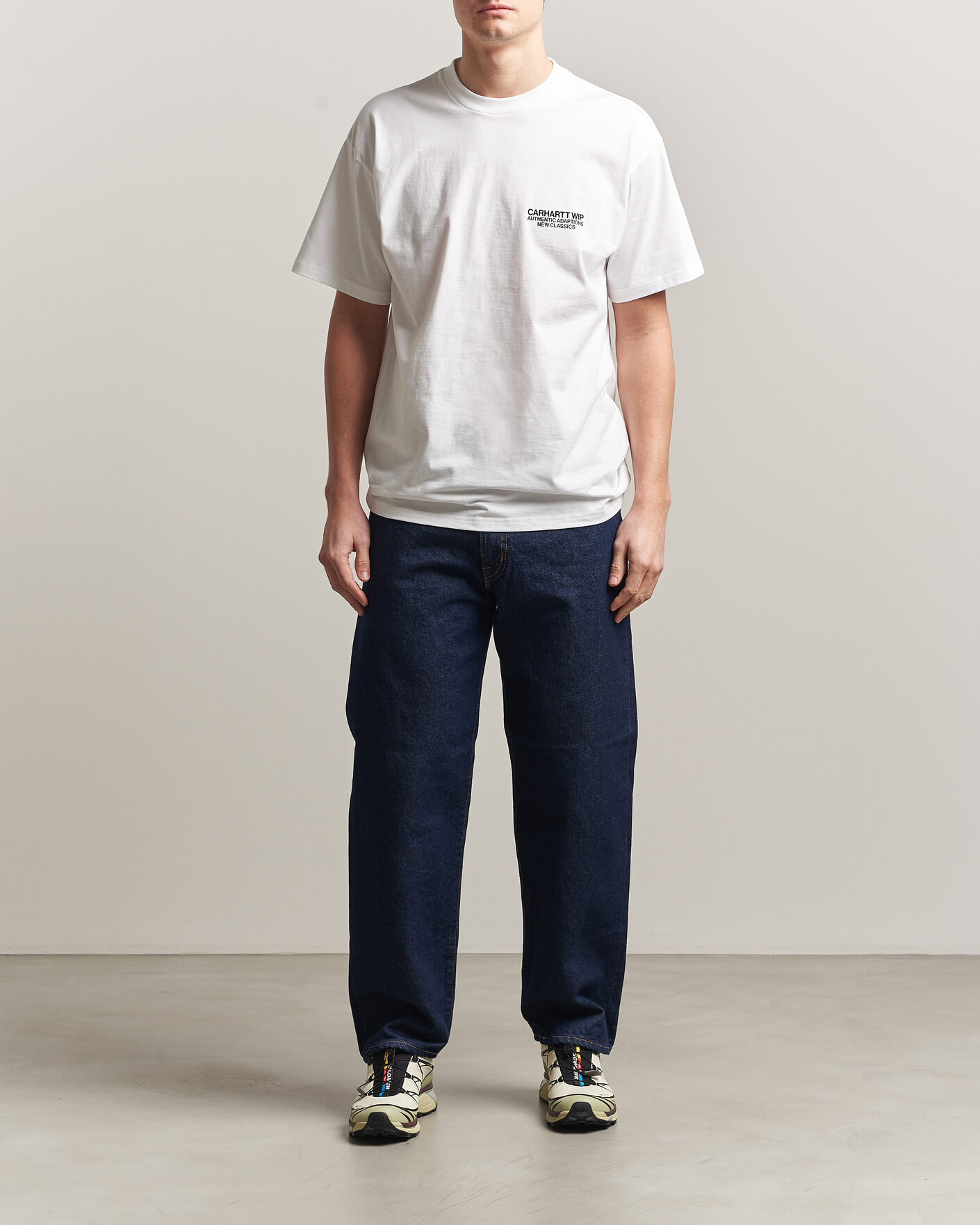 Mies | T-paidat | Carhartt WIP | Sean Hamilton 03 T-Shirt White