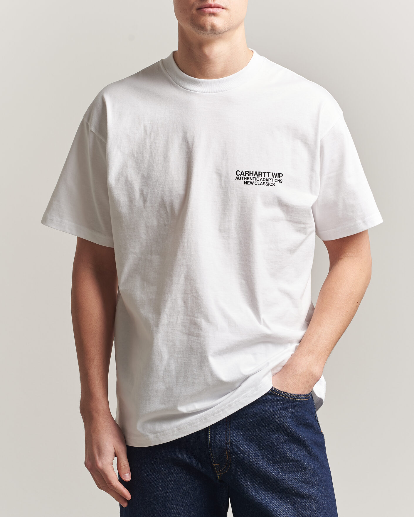 Mies | T-paidat | Carhartt WIP | Sean Hamilton 03 T-Shirt White