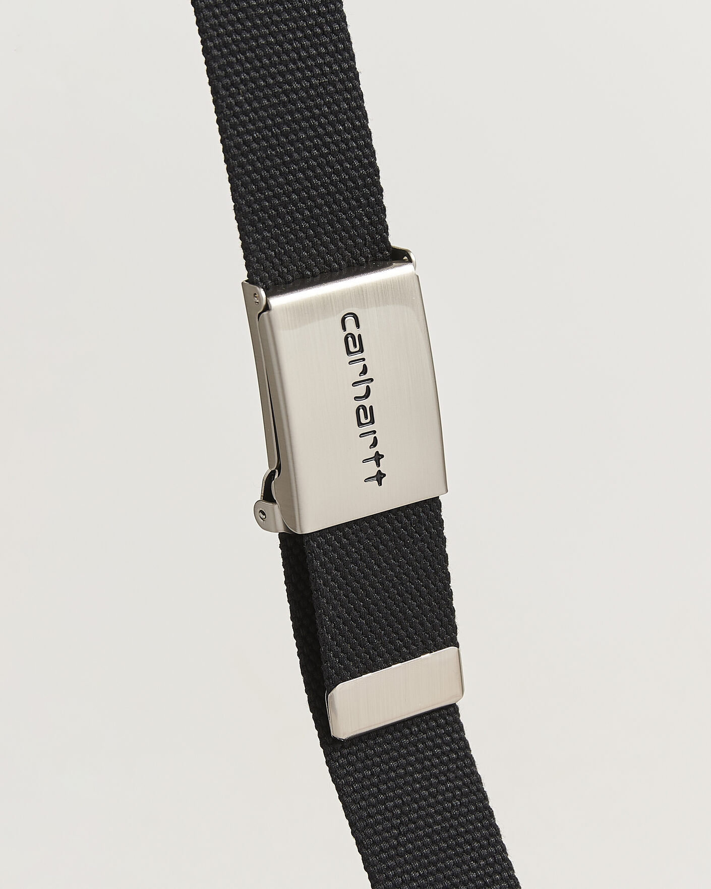 Mies | Vyöt | Carhartt WIP | Clip Belt Chrome Black