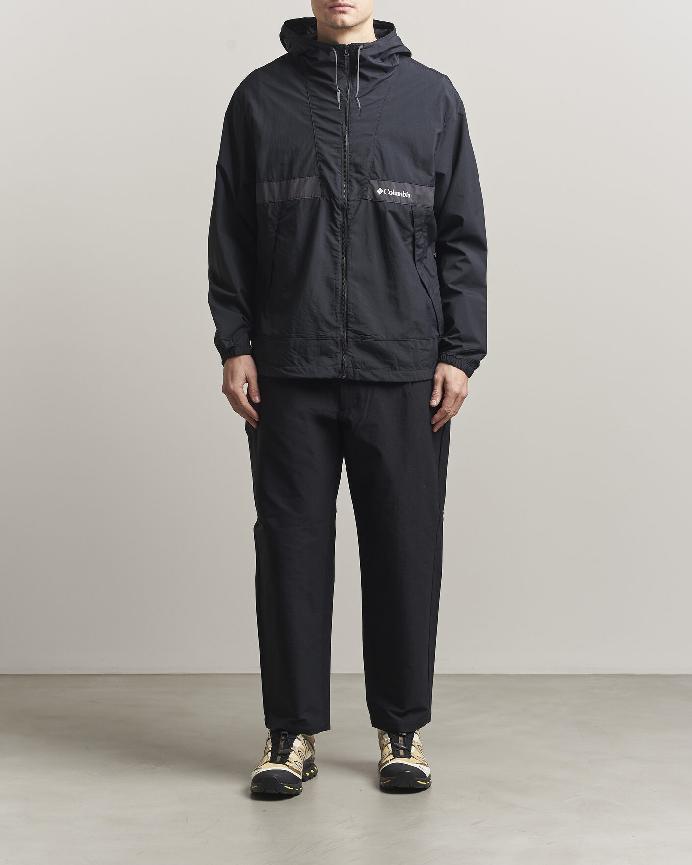 Mies | Takit | Columbia | Spire Valley Hooded Windbreaker Black