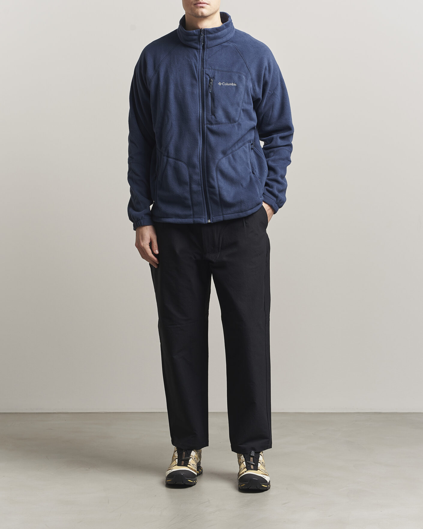 Mies | Puserot | Columbia | Fast Trek Full Zip Fleece Navy