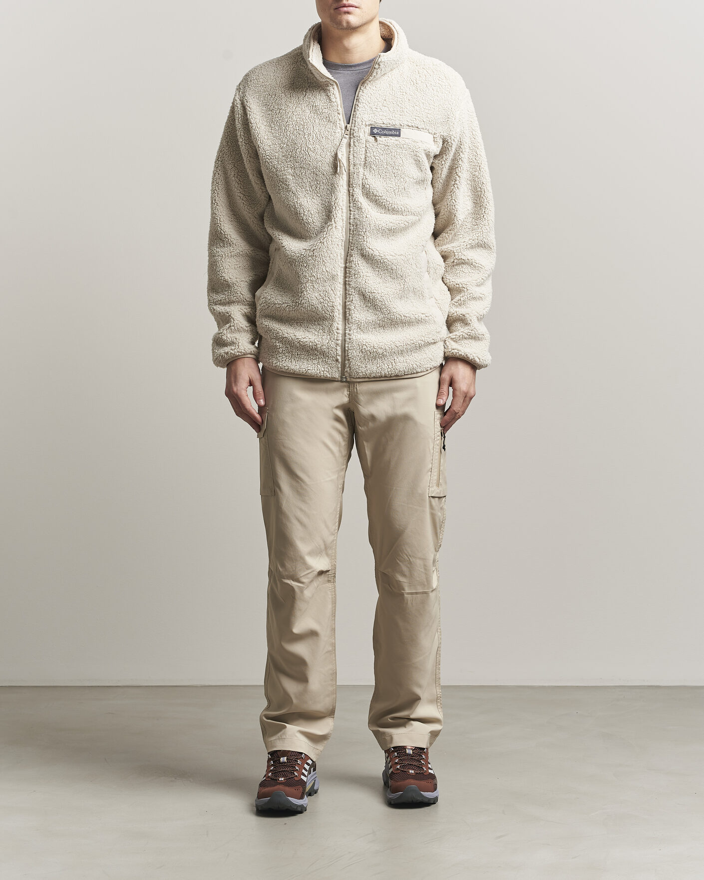 Mies | Puserot | Columbia | Rugged Ridge High Pile Full Zip Dark Stone