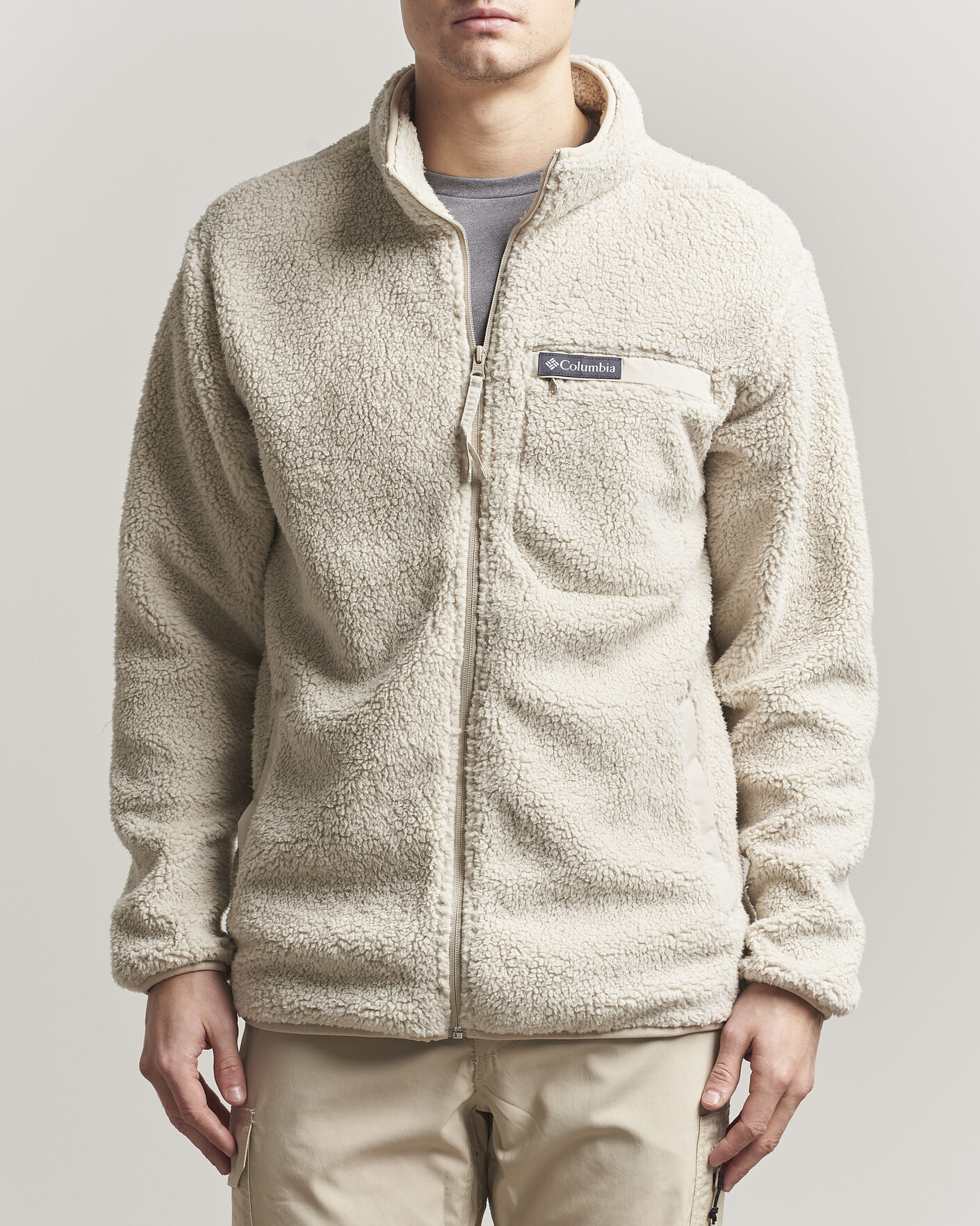 Mies | Puserot | Columbia | Rugged Ridge High Pile Full Zip Dark Stone