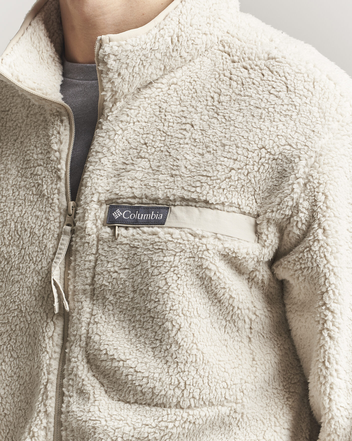 Mies | Puserot | Columbia | Rugged Ridge High Pile Full Zip Dark Stone