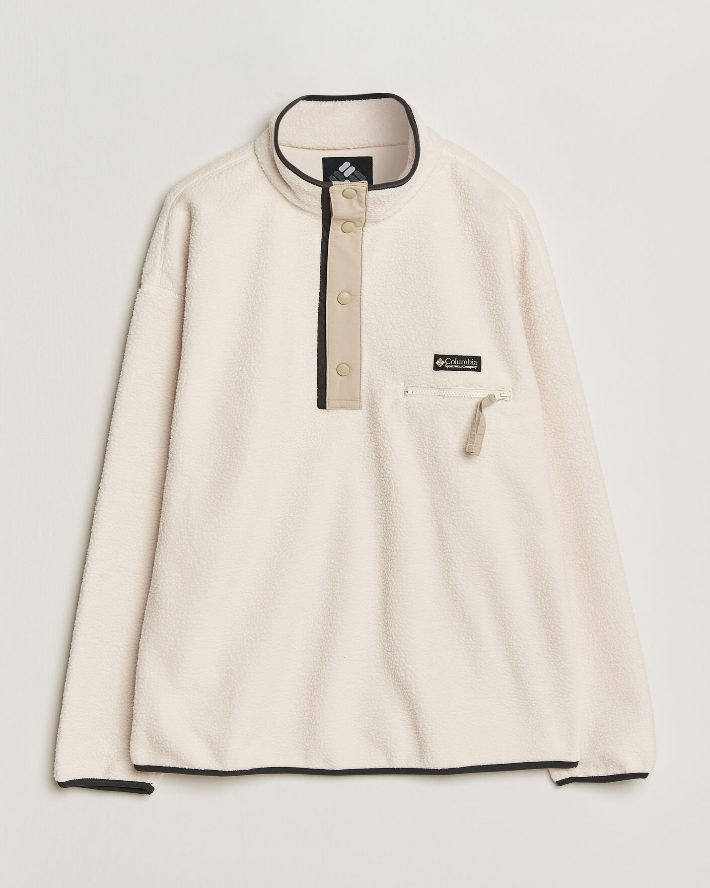 Mies | Puserot | Columbia | Helvetia II Half Snap Fleece Chalk