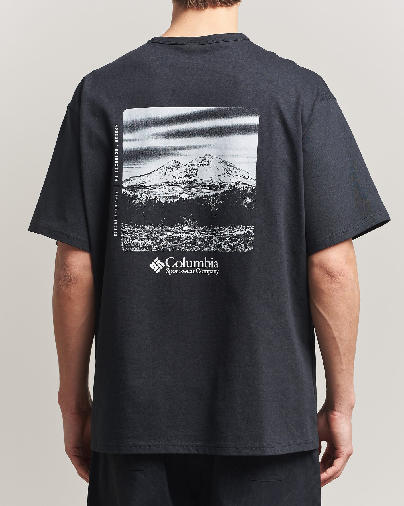 Mies | T-paidat | Columbia | Heavyweight Back Graphic T-Shirt Black