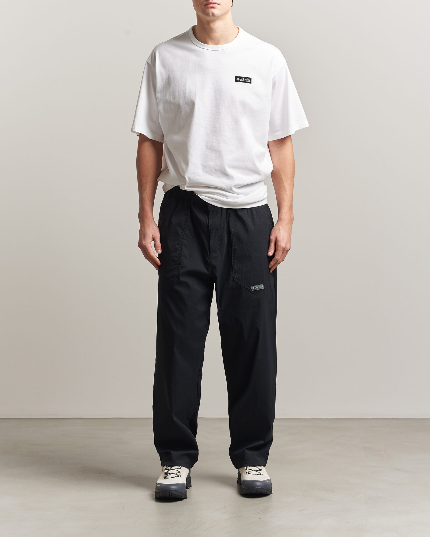 Mies | T-paidat | Columbia | Heavyweight Back Graphic T-Shirt White