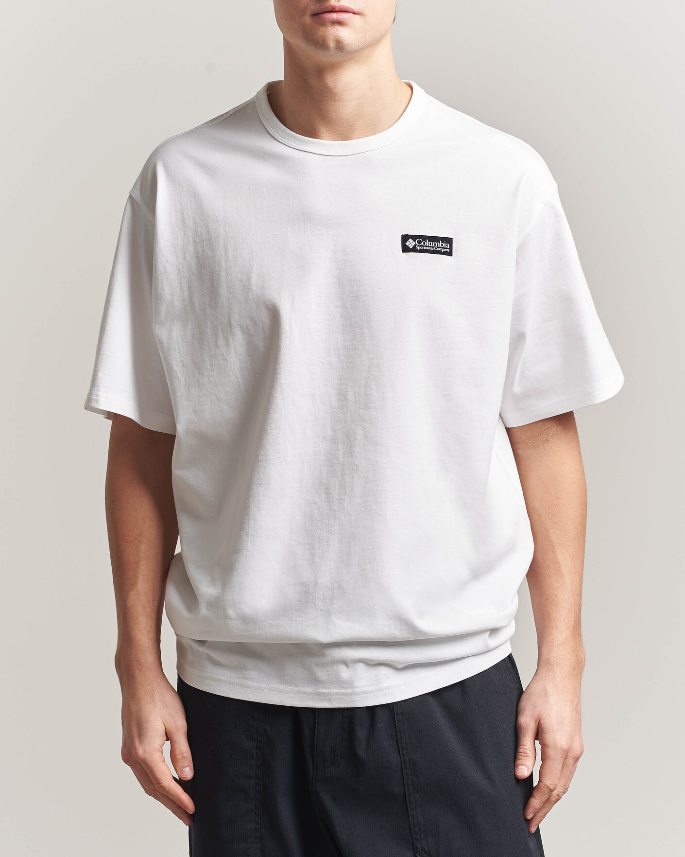 Mies | T-paidat | Columbia | Heavyweight Back Graphic T-Shirt White