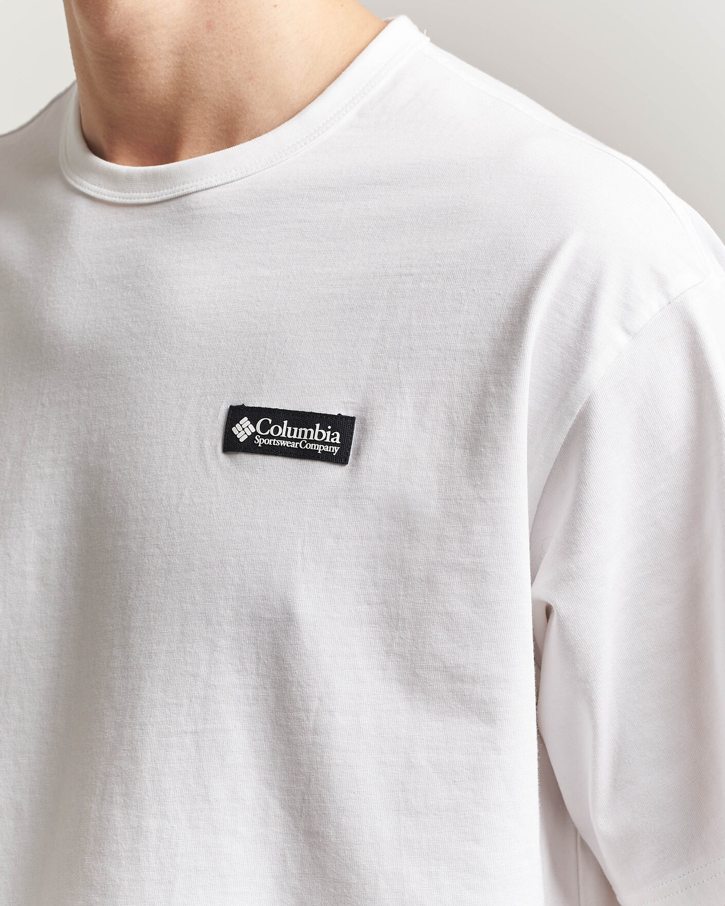 Mies | T-paidat | Columbia | Heavyweight Back Graphic T-Shirt White