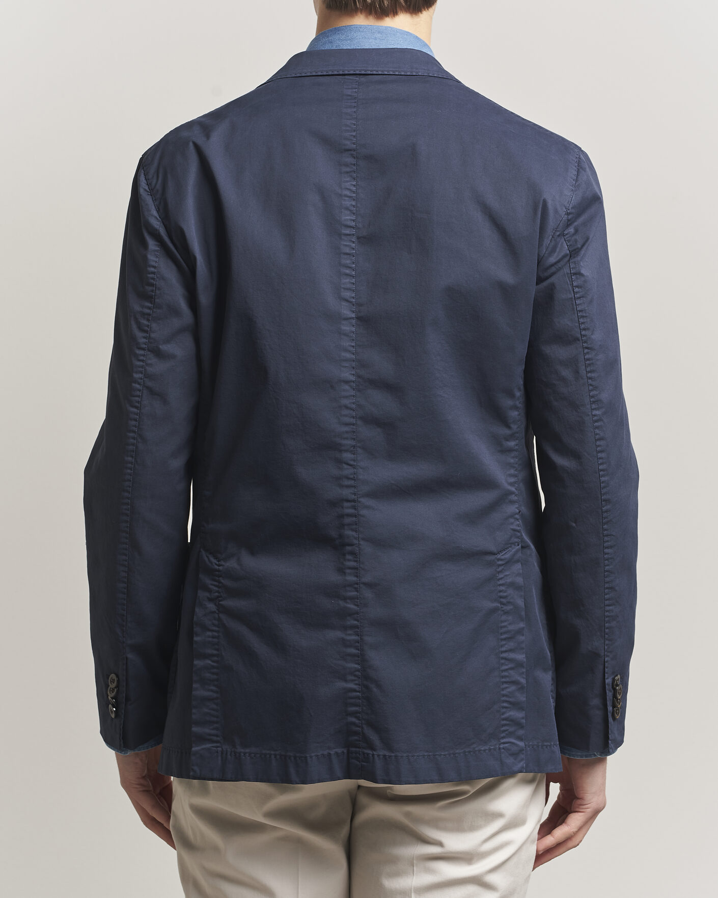 Mies | Pikkutakit | Boglioli | K Jacket Supima Cotton Blazer Navy