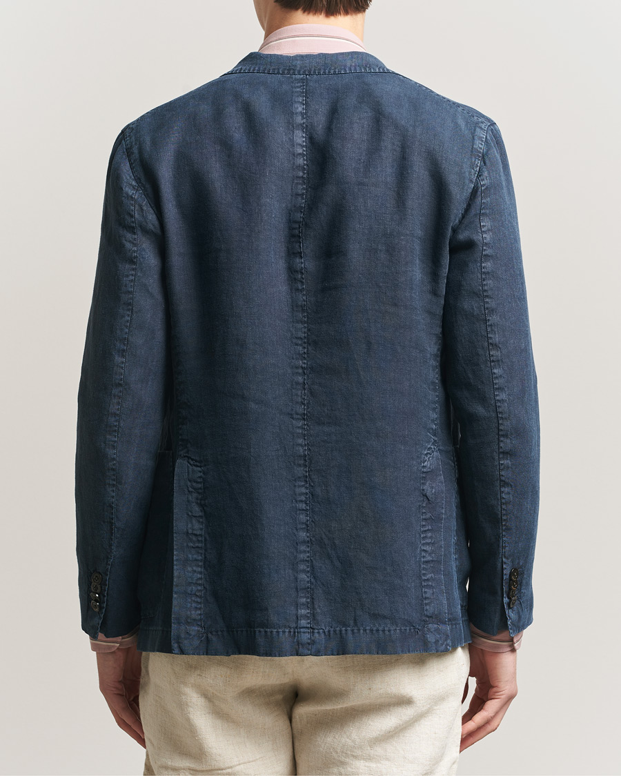 Mies | Pikkutakit | Boglioli | K Jacket Linen Blazer Navy