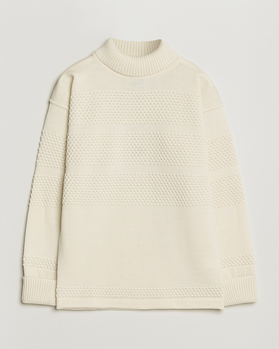 Mies | Puserot | S.N.S. Herning | Fisherman Sweater Natural White