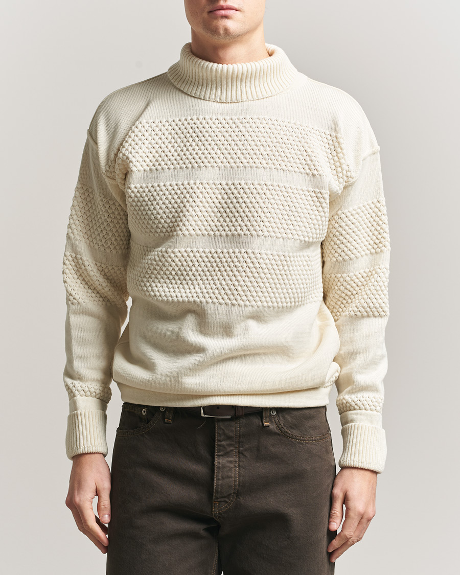 Mies | Puserot | S.N.S. Herning | Fisherman Sweater Natural White