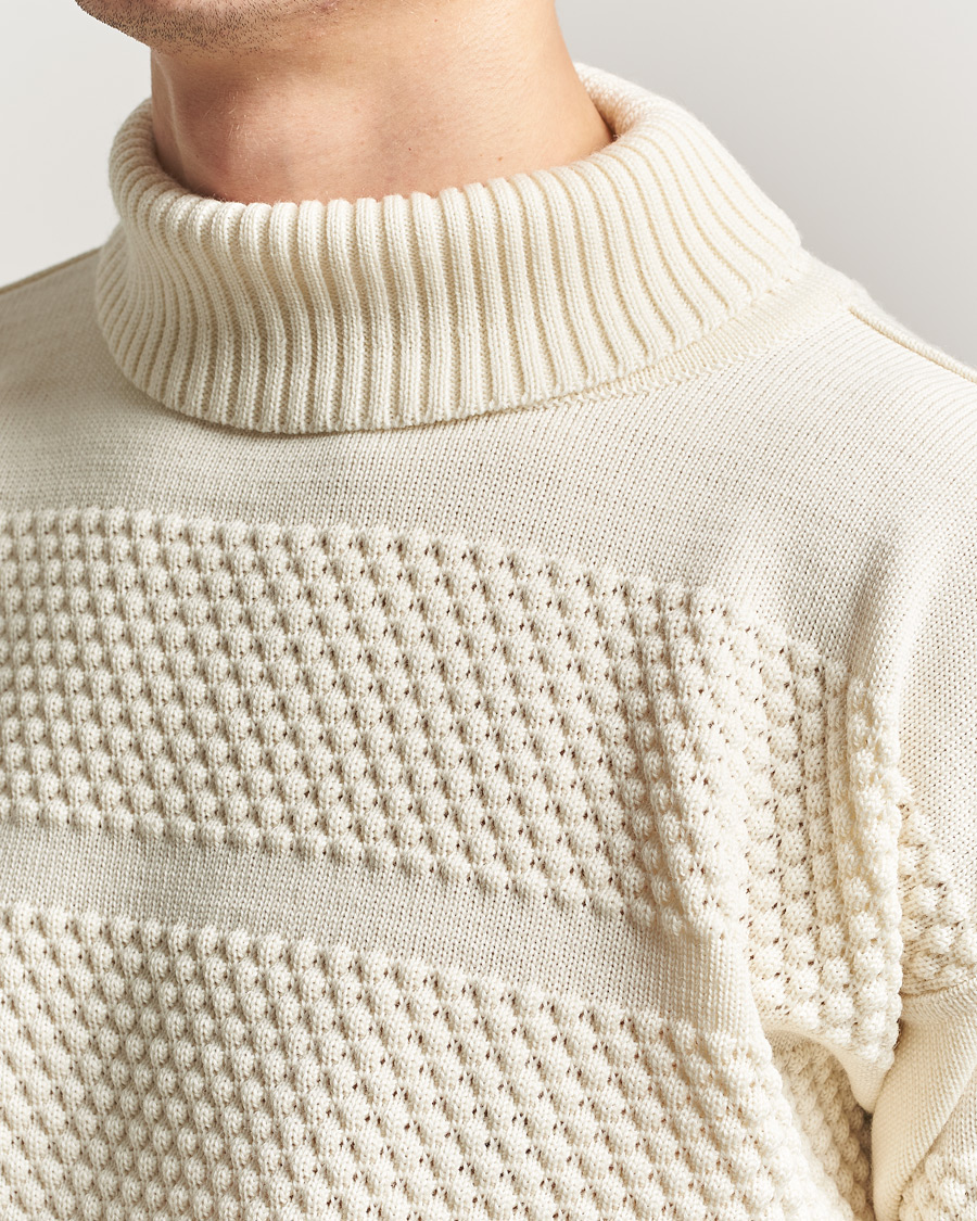 Mies | Puserot | S.N.S. Herning | Fisherman Sweater Natural White