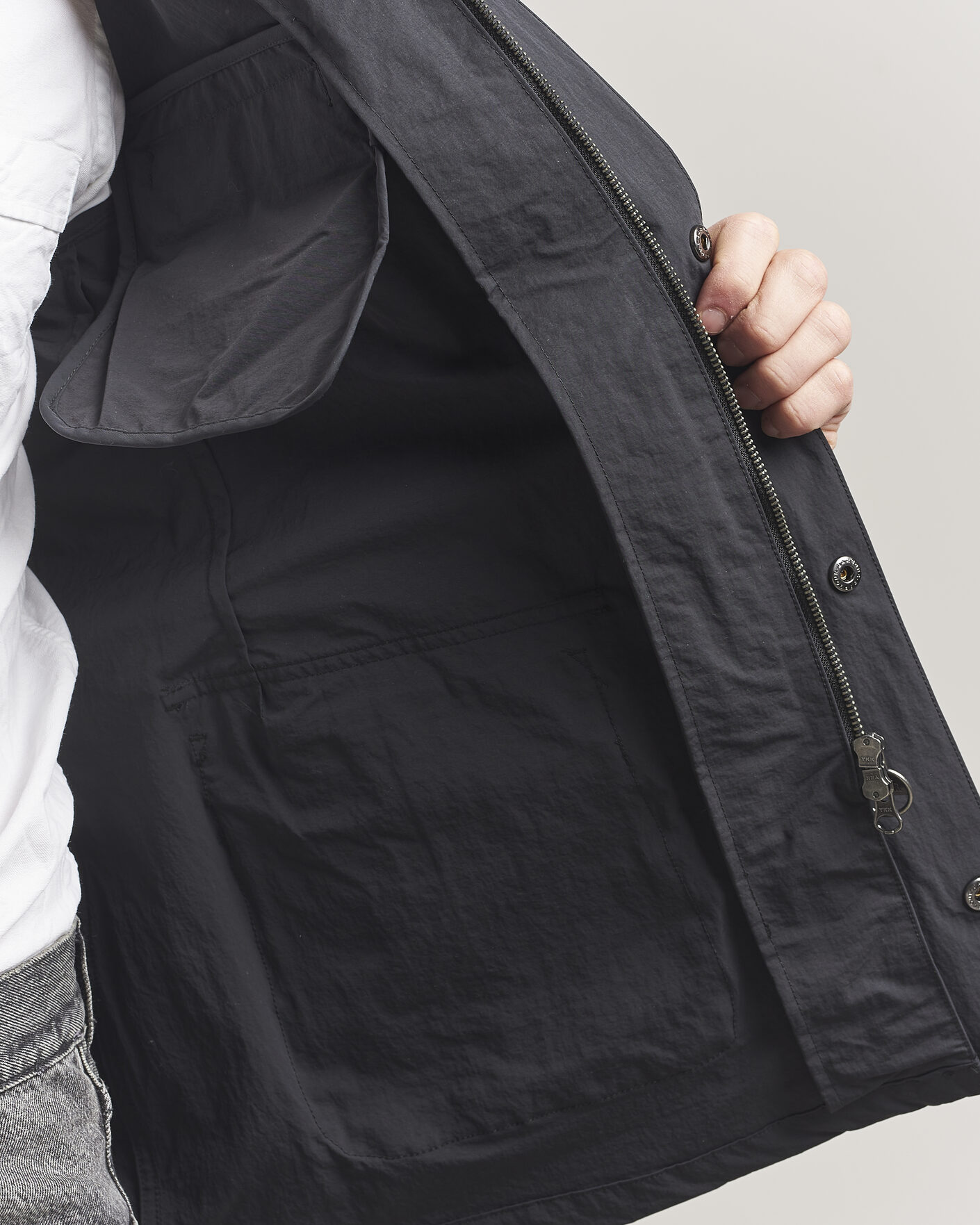 Mies | Takit | Barbour International | Modern Showerproof Duke Jacket Black