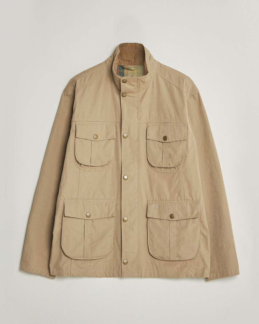 Mies | Takit | Barbour Lifestyle | Sanderling Casul Jacket Military Brown