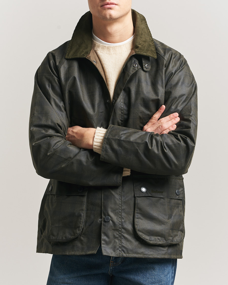 Mies | Takit | Barbour Lifestyle | Tartan Ambleside Wax Jacket Archive Olive
