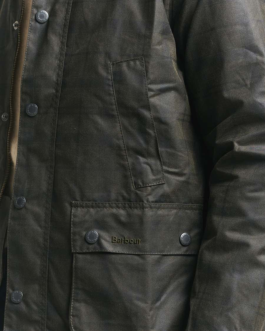 Mies | Takit | Barbour Lifestyle | Tartan Ambleside Wax Jacket Archive Olive 