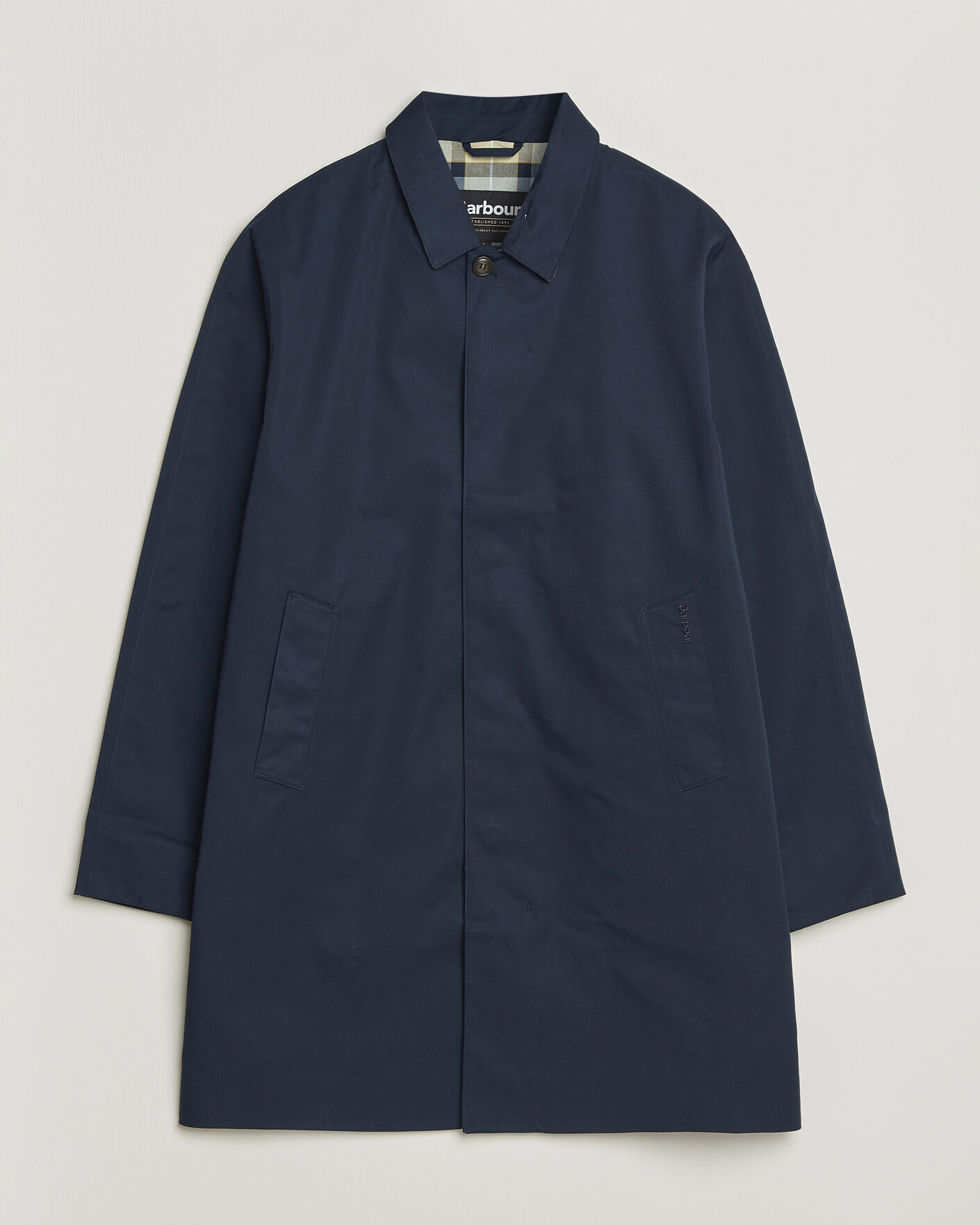 Mies | Takit | Barbour Lifestyle | Rokig Waterproof Car Coat Navy