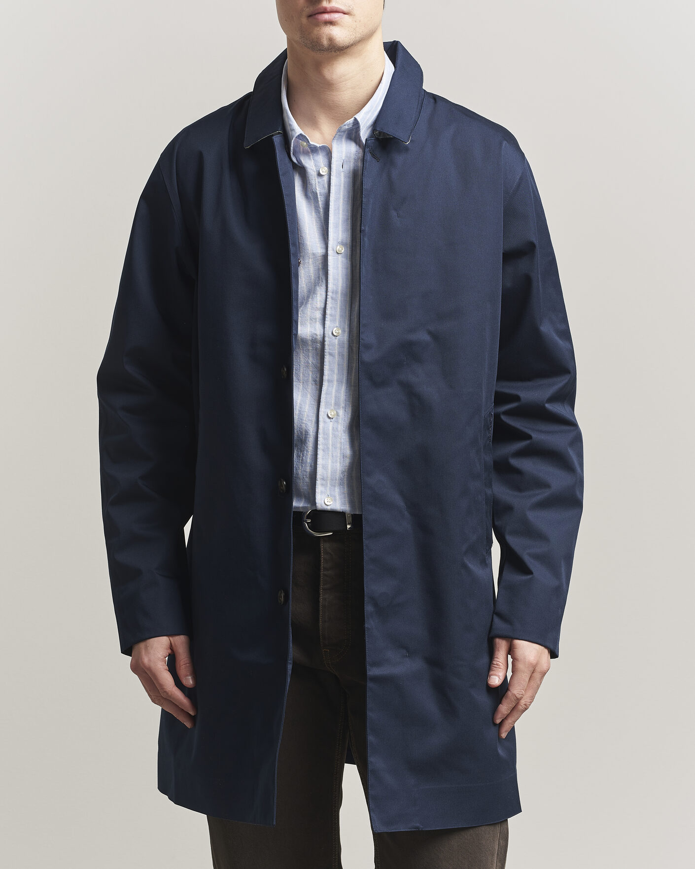 Mies | Takit | Barbour Lifestyle | Rokig Waterproof Car Coat Navy