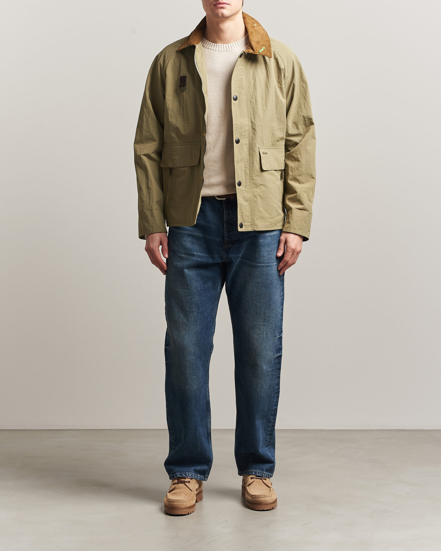 Mies | Takit | Barbour Lifestyle | Icons Spey Jacket Bleached Olive