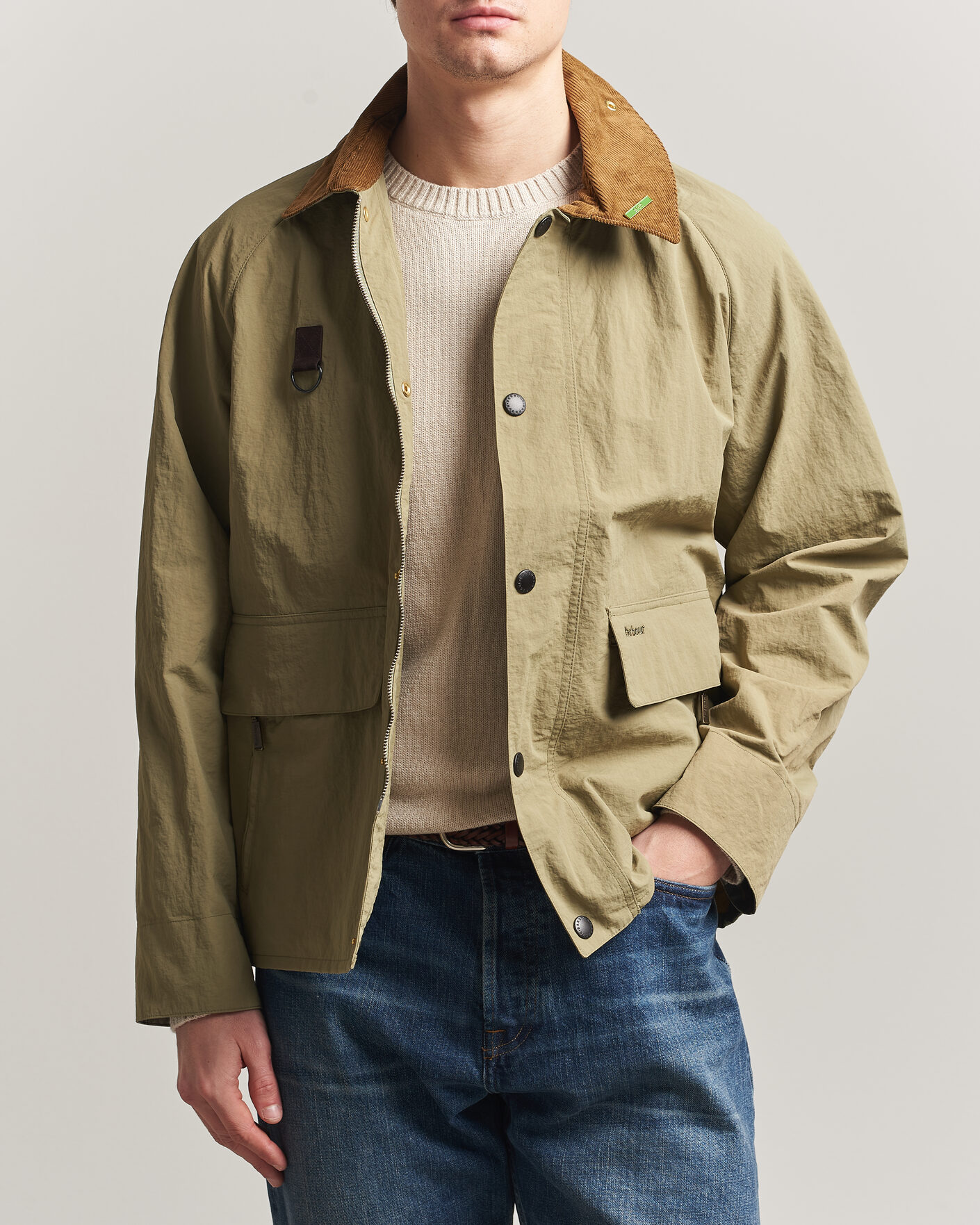 Mies | Takit | Barbour Lifestyle | Icons Spey Jacket Bleached Olive