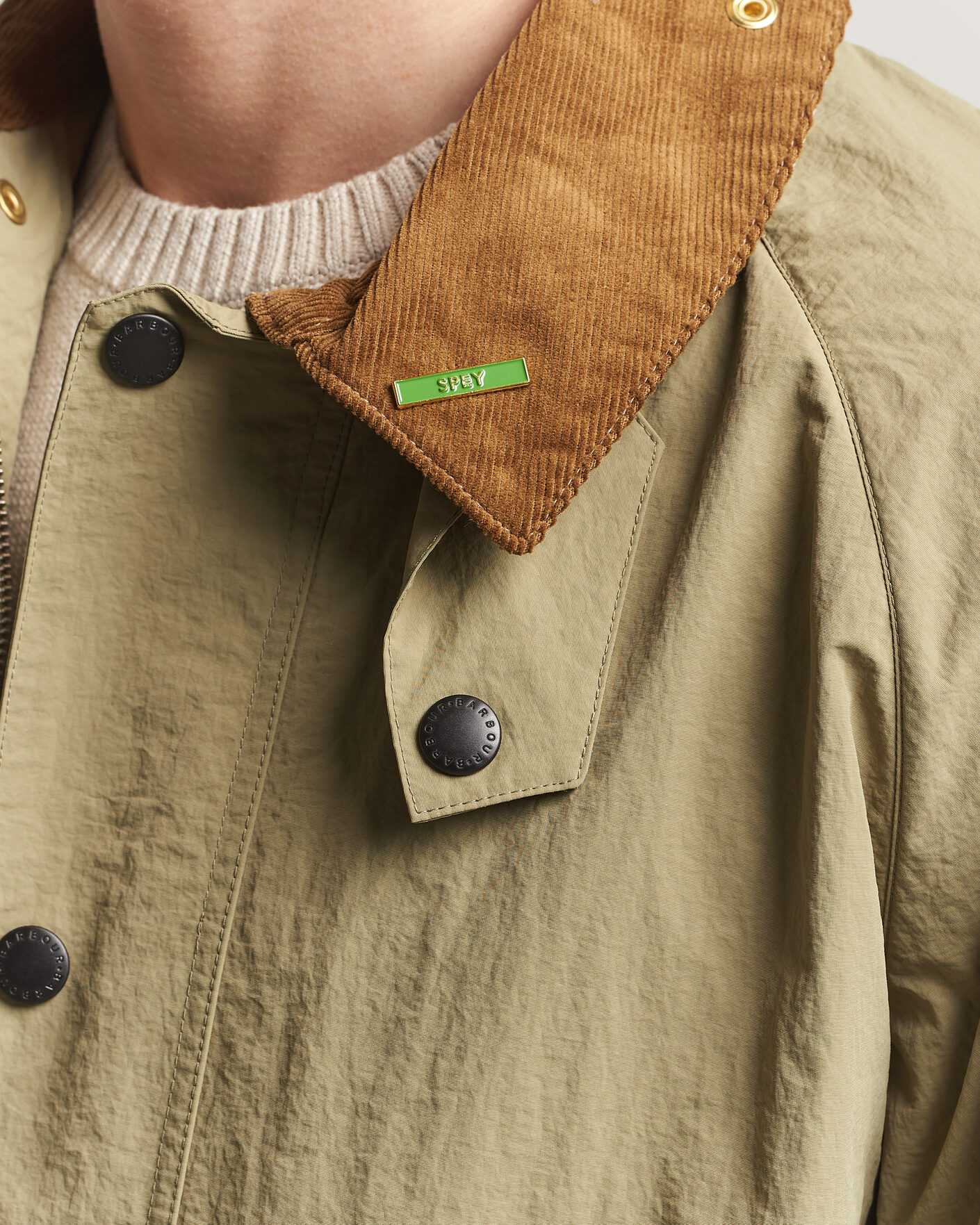 Mies | Takit | Barbour Lifestyle | Icons Spey Jacket Bleached Olive